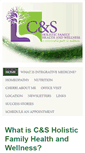 Mobile Screenshot of csholisticfamily.com